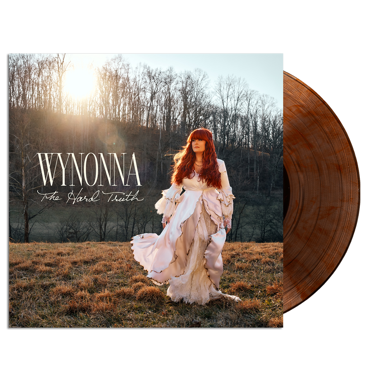 The Hard Truth LP - Clear w/ Red Swirl – Wynonna Judd - LNMT