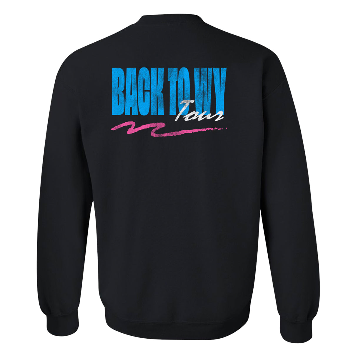 Back To WY Tour Crewneck - Black