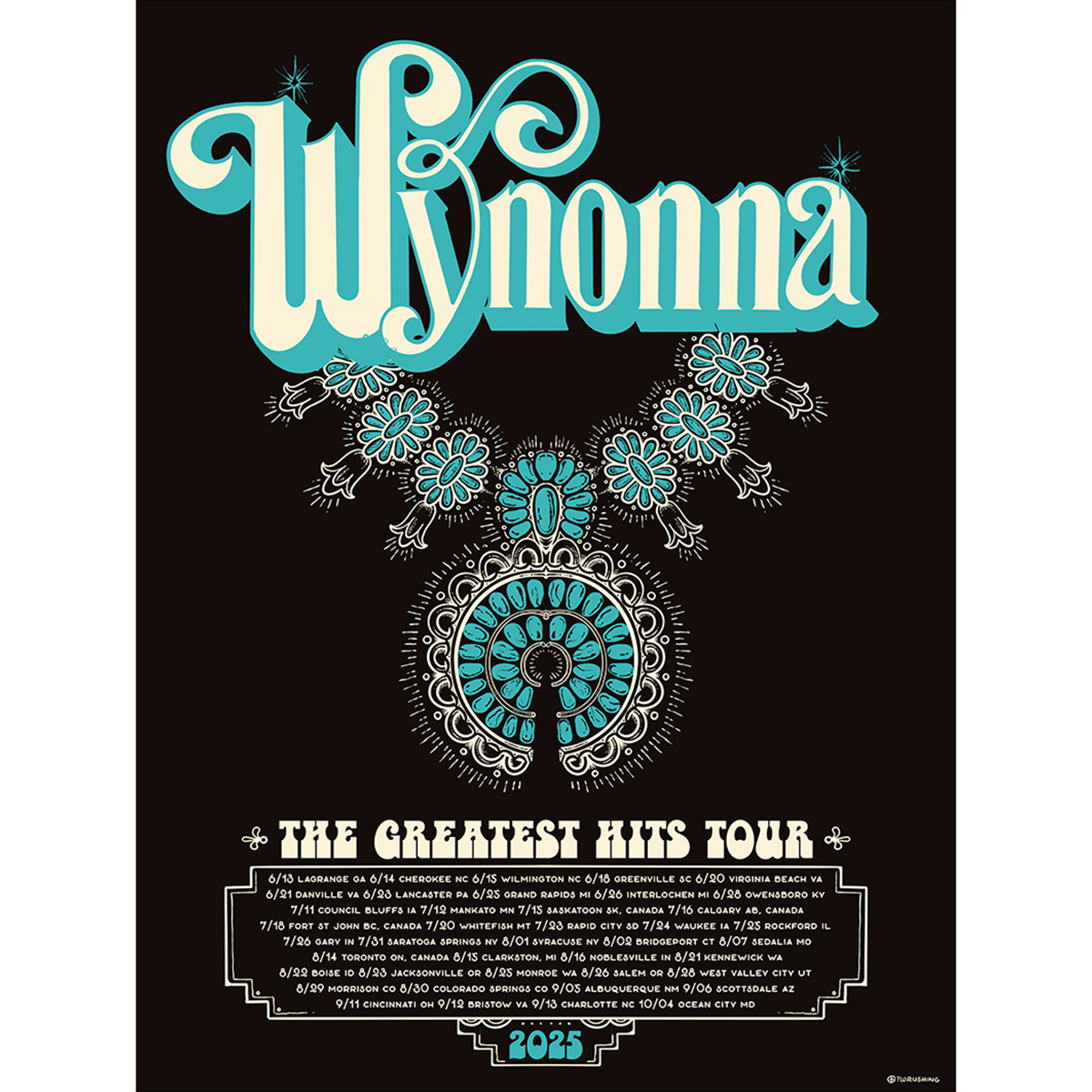 Greatest Hits Tour Poster
