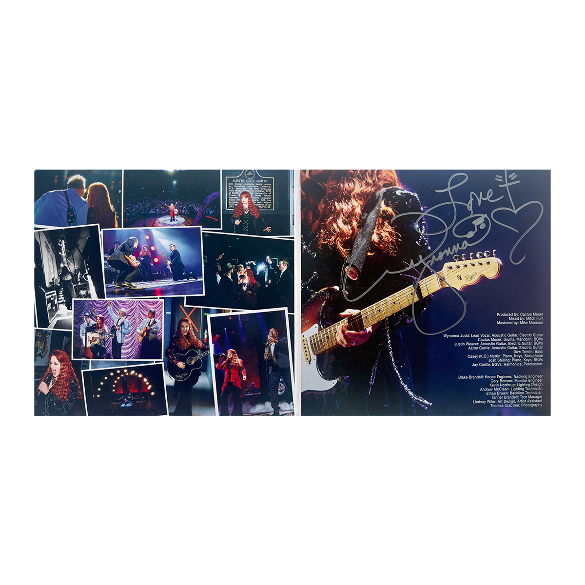 Back To Wy: LIVE Signed LP
