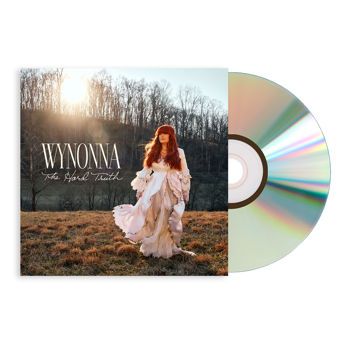 CD with cover featuring a woman in a field and 'Wynonna' text