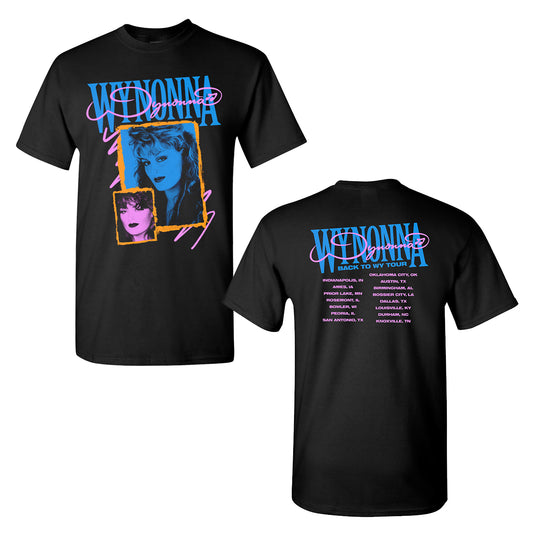 Back To WY Tour Tee - Black